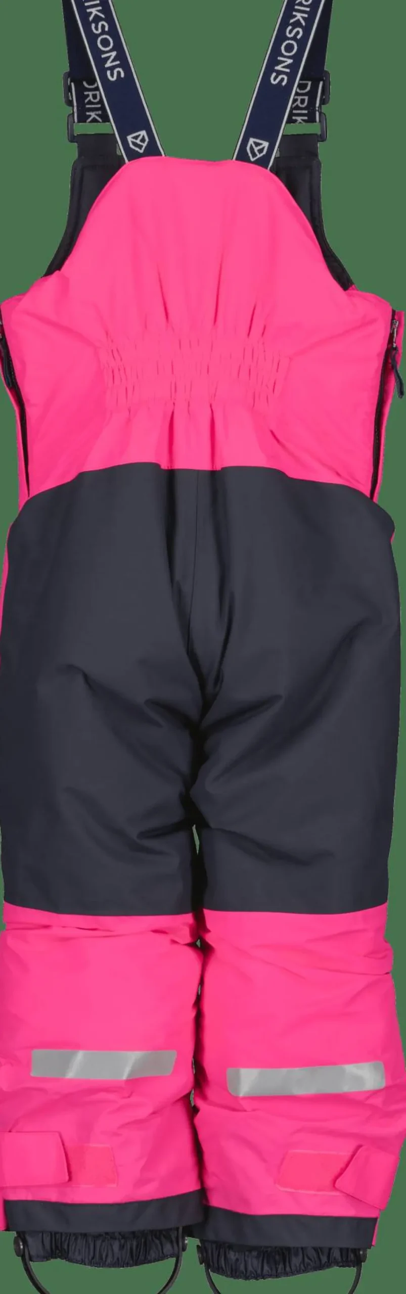 New Didriksons Kids' Bjärven Bib Pants True Pink