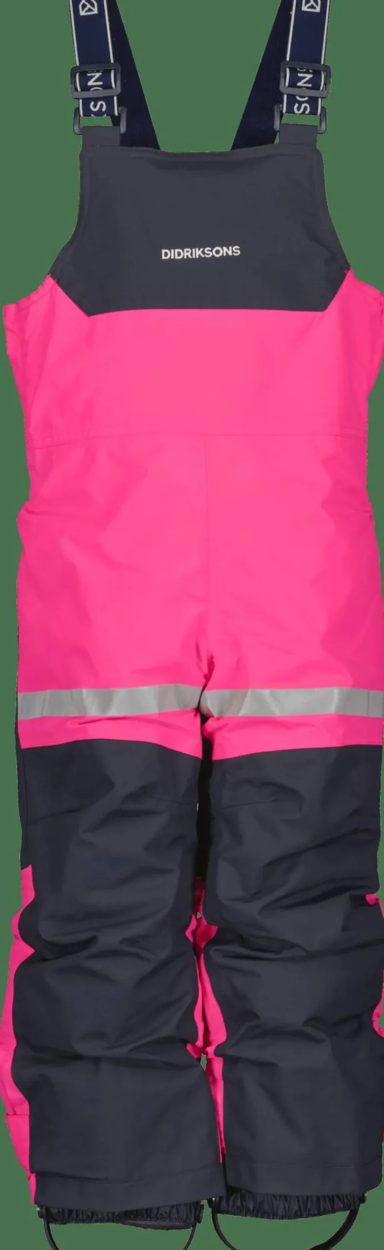 New Didriksons Kids' Bjärven Bib Pants True Pink