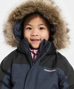 Best Didriksons Kids' Bjärven Coverall 4 Navy