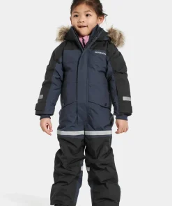 Best Didriksons Kids' Bjärven Coverall 4 Navy
