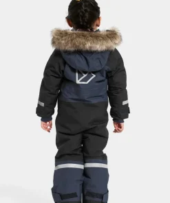 Best Didriksons Kids' Bjärven Coverall 4 Navy