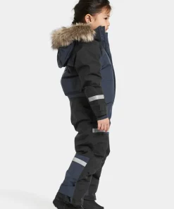 Best Didriksons Kids' Bjärven Coverall 4 Navy