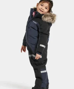 Best Didriksons Kids' Bjärven Coverall 4 Navy
