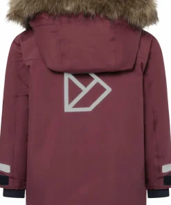 Best Didriksons Kids' Bjärven Parka 4 Anemon Red