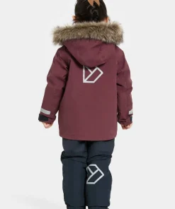 Best Didriksons Kids' Bjärven Parka 4 Anemon Red