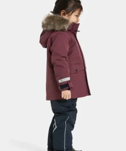 Best Didriksons Kids' Bjärven Parka 4 Anemon Red