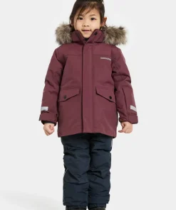Best Didriksons Kids' Bjärven Parka 4 Anemon Red