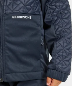 Online Didriksons Kids' Briska Jacket 5 Navy