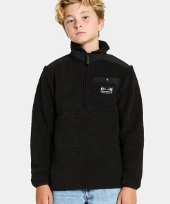 Clearance Didriksons Kids' Exa Half Zip Black