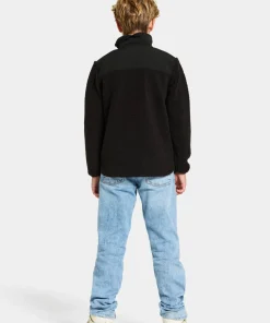 Clearance Didriksons Kids' Exa Half Zip Black