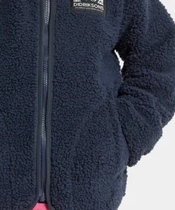 Clearance Didriksons Kids' Gibbs Full Zip 2 Navy
