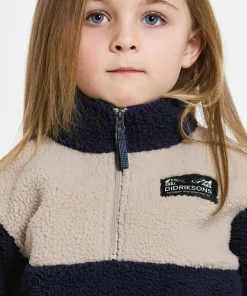 New Didriksons Kids' Gosig Half Zip Navy