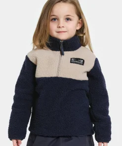New Didriksons Kids' Gosig Half Zip Navy