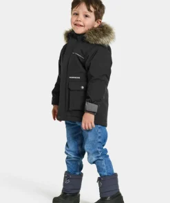 Sale Didriksons Kids' Kure Parka 6 Black