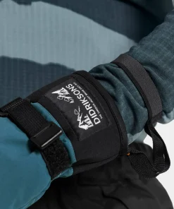 New Didriksons Kids' Lovas Mitten Star Blue