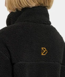 Sale Didriksons Kids' Marmor Full Zip Long Black