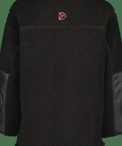 Sale Didriksons Kids' Marmor Full Zip Long Black