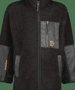 Sale Didriksons Kids' Marmor Full Zip Long Black