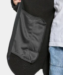 Sale Didriksons Kids' Marmor Full Zip Long Black