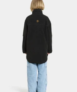 Sale Didriksons Kids' Marmor Full Zip Long Black
