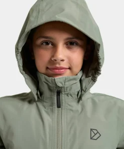 Hot Didriksons Kids' Meliss Jacket 2 Wilted Leaf