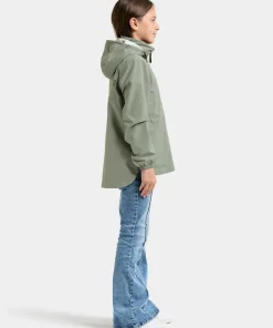 Hot Didriksons Kids' Meliss Jacket 2 Wilted Leaf