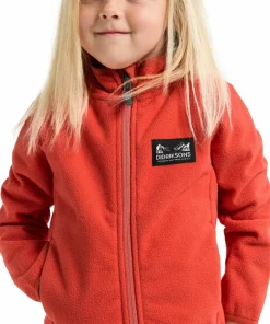 Hot Didriksons Kids' Muskot Jacket Paprika