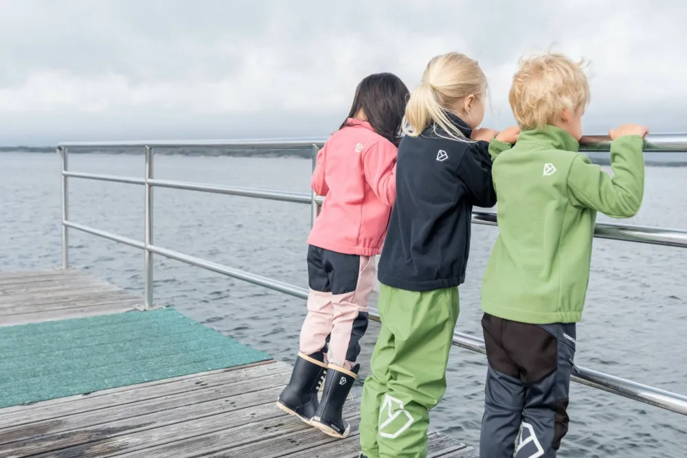 Outlet Didriksons Kids' Muskot Jacket Dusty Azalea