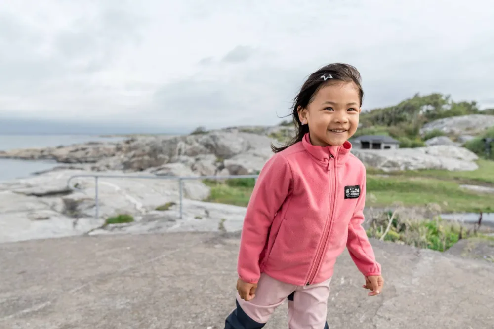 Outlet Didriksons Kids' Muskot Jacket Dusty Azalea