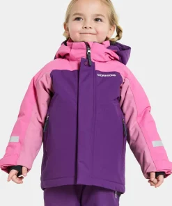 New Didriksons Kids' Neptun Jacket 4 Royal Purple