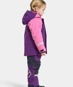 New Didriksons Kids' Neptun Jacket 4 Royal Purple