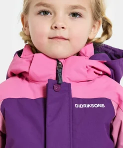 New Didriksons Kids' Neptun Jacket 4 Royal Purple