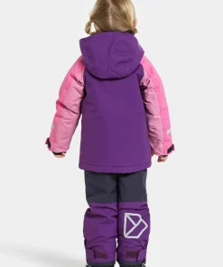 New Didriksons Kids' Neptun Jacket 4 Royal Purple