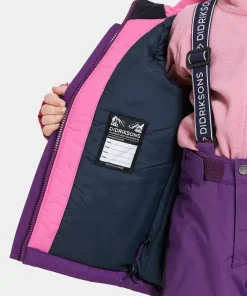 New Didriksons Kids' Neptun Jacket 4 Royal Purple