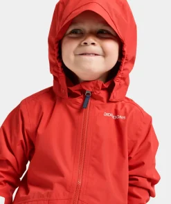 New Didriksons Kids' Norma Jacket 3 Paprika