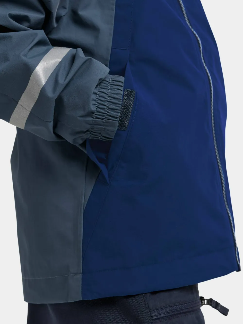 Clearance Didriksons Kids' Pilvi Jacket 2 Blue Fog