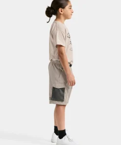 Sale Didriksons Kids' Quartz Shorts Beach Beige