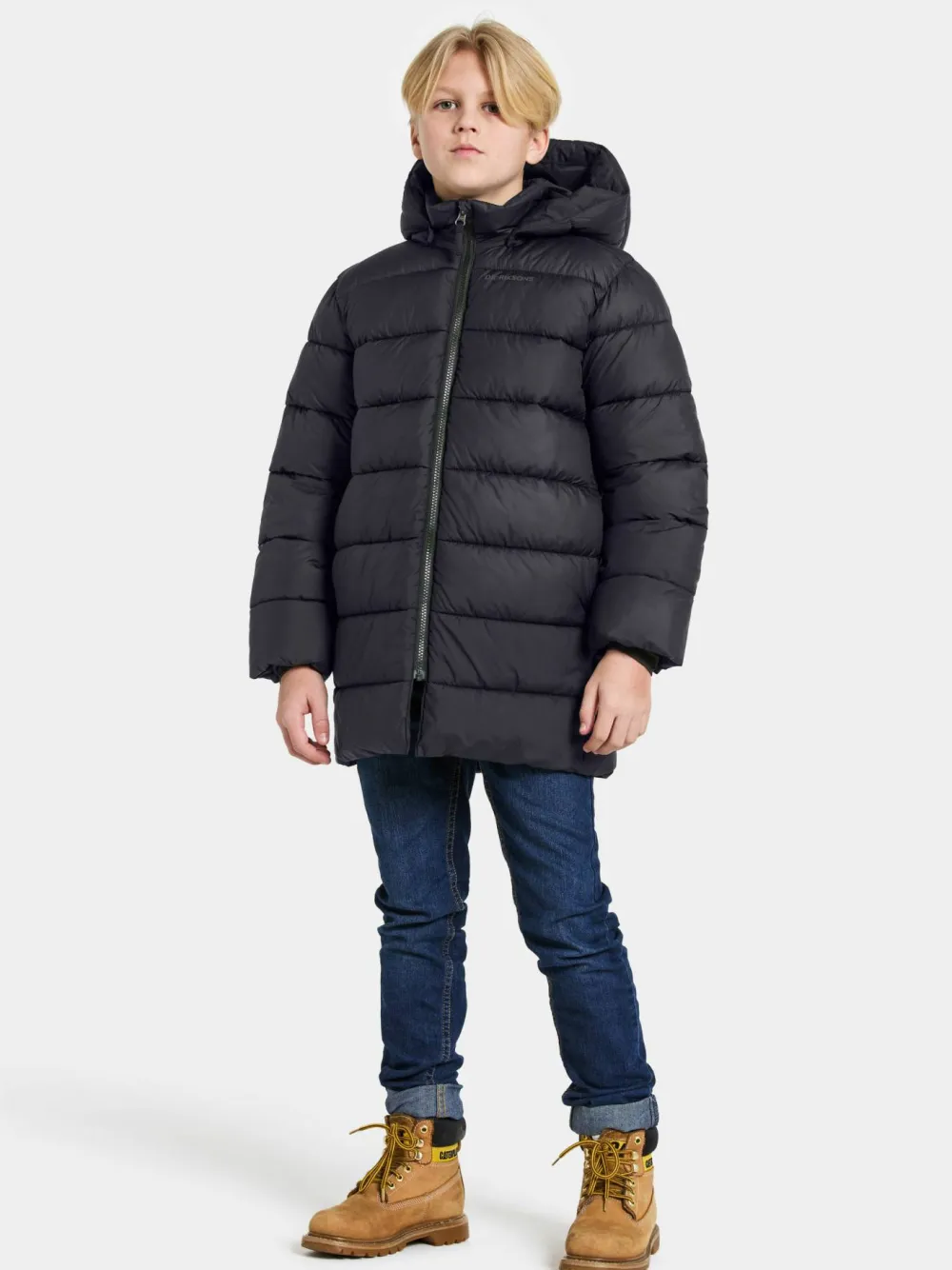 Clearance Didriksons Kids' Scoria Parka Black