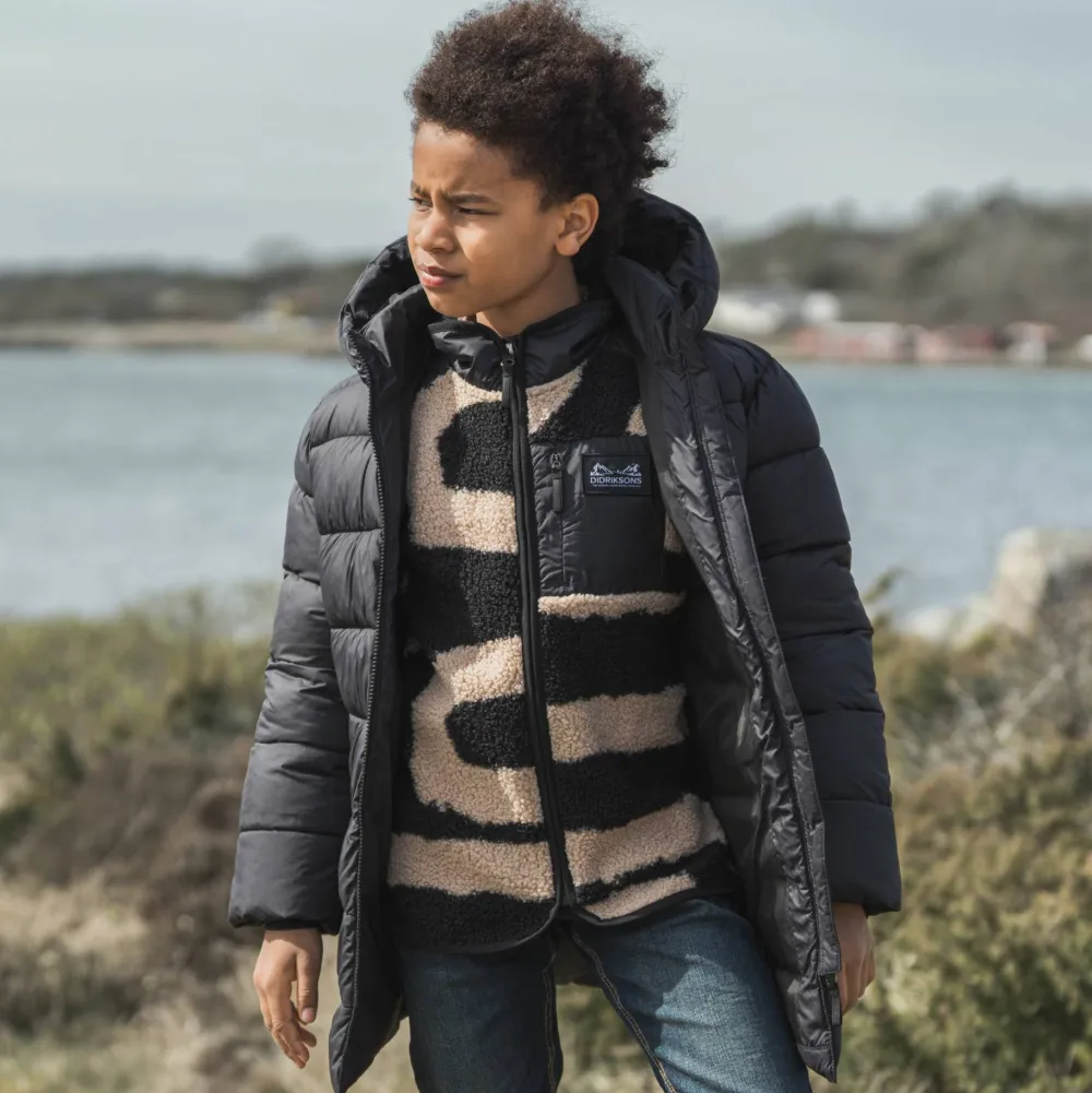 Clearance Didriksons Kids' Scoria Parka Black