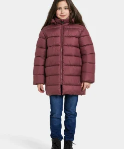 New Didriksons Kids' Scoria Parka Anemon Red