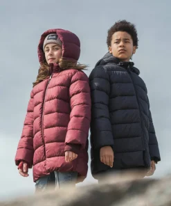 New Didriksons Kids' Scoria Parka Anemon Red