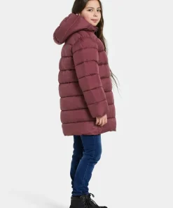 New Didriksons Kids' Scoria Parka Anemon Red