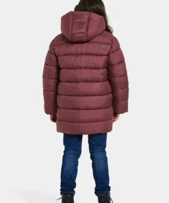 New Didriksons Kids' Scoria Parka Anemon Red