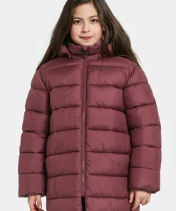 New Didriksons Kids' Scoria Parka Anemon Red