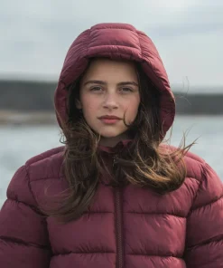 New Didriksons Kids' Scoria Parka Anemon Red