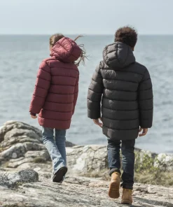 New Didriksons Kids' Scoria Parka Anemon Red