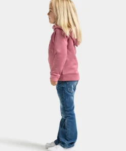 Clearance Didriksons Kids' Siljan Full Zip Heather Pink
