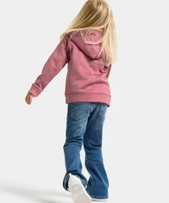 Clearance Didriksons Kids' Siljan Full Zip Heather Pink