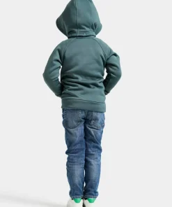 Clearance Didriksons Kids' Siljan Full Zip Factory Blue