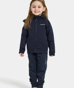 Best Didriksons Kids' Siljan Full Zip Navy